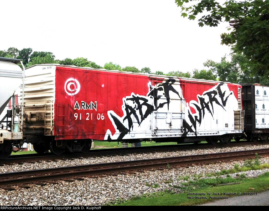 ARMN 912106, 60 mech reefer, W.Newton, PA. 7-12-2011